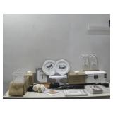 NIOB Guest Book,Floating Candles,Cake Stand & More