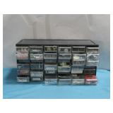 Thirty-Six Drawer Fastener Organizer See Info
