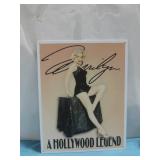 1999 Marilyn Monroe Metal Sign 12.5' x 16'