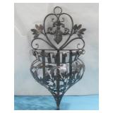 Metal Sconce Wall Decor 8.5' x 17.5' See Info