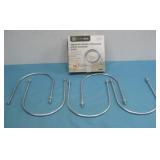 Five U-Bolts Purrfect Zone Steel Shower Hose