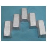 Five Metal Bars