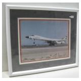 Framed USAF B1 Print Wall Art 16' x 13'