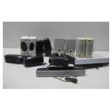 Assorted Computer/Media Speakers Untested