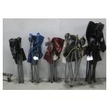 Five Assorted Outdoor Folding Chairs See Info