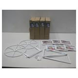 NIOB Plastic Rotating Wheel Picture Frame Displays