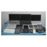 Various Electronics Laptops, Tablets, Phones See