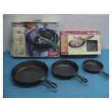 NIB Char Broil Tuscan Grille Skillet Set See Info