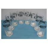 Set Of (8) New Southwest Nights 12 Oz Hi Ball See