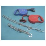 (2) Dog Leashes & (2) Trainer Colors