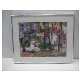 Signed Gloria Reitmann Water Color Painting See