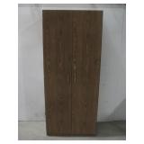 2-Door Wardrobe W/ Keys 30' x 71' x 16.5'
