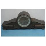 Vtg Westminster 11 Rubris Wind Up Wood Mantle See