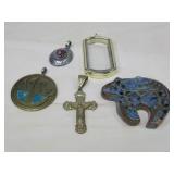 Lot Of Collection Of Sw Jewelry 1 Hallmarked S.S