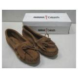 Minnetonka Leather Moccasins Size 6
