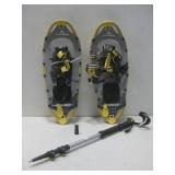 New Alptrek Pro 821 Snow Shoes & Walking Stick