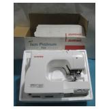 Vtg Janome Jem Platinum 720 Sewing Machine See