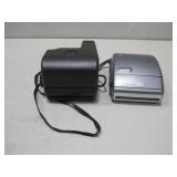 Two Vtg Polaroid Cameras See Info