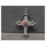 Sterling Silver Cross Charm