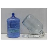 5-Gallon Plastic Primo Water Jug & Glass Jug See