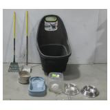 Keter Easy Go Cart Pet Supplies, Dog Bowls