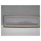 Vtg Signed Desert Oasis 14/40 Framed Art See
