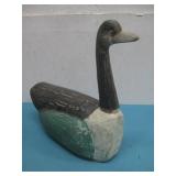 Carved Wooden Goose 13' x 13.25' See Info
