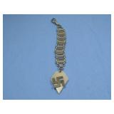 WWII German Symbol Chain Fob