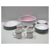 Service For Four Stoneware Dish Set