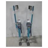 Blue Adjustable Drywall Stilts