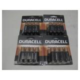 Four NIP Duracell AA 8pack