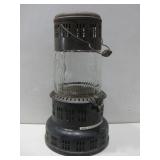 Vtg Perfection Kerosene Heater Wavy Glass Globe