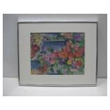 Signed Gloria Reitmann Water Color Painting See