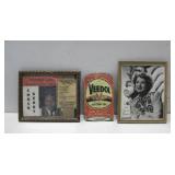 Framed Norma Shearer Autograph,Veedol Decor & More