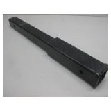 Black Steel Trailer Hitch Extension 23'