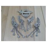 2-Pairs Of Vtg Silvertone Chandelier Clip On See
