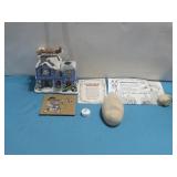 Carved Wooden Duck, N/A  Art Tile, & More See Info