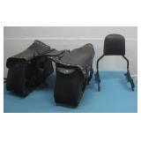 Motorcycle Saddlebags & Backrest See Info