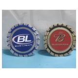 Budweiser & Bud Light Metal Signs 12' See Info