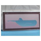 Framed Vtg 'The Path Finder' Wall Art 3' x 17'