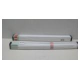 NIP Two White Roller Shades 32' Long