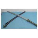Stainless Steel Katana W/Decorative Handle See