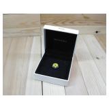 Empty Pandora Box W/Colorful Lampwork Glass Bead