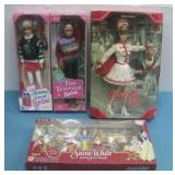 NIB Vtg Holiday Season & Tree Trimming Barbies See