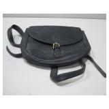 Vtg Robert Cheau Leather Briefcase Backpack