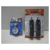NIP Avon Grips & Pegs & Water Pressure Test Gauge