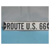 Rout U.S. 66 Metal Sign 24' x 5' See Info