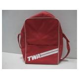 Vtg TWA  Airlines Travel Bag See Info