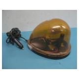 Amber Tone Tear Drop Beacon Light Untested
