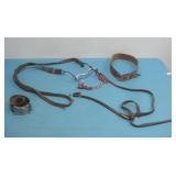SW Leather Belt 41', Reigns W/Metal Bit & More